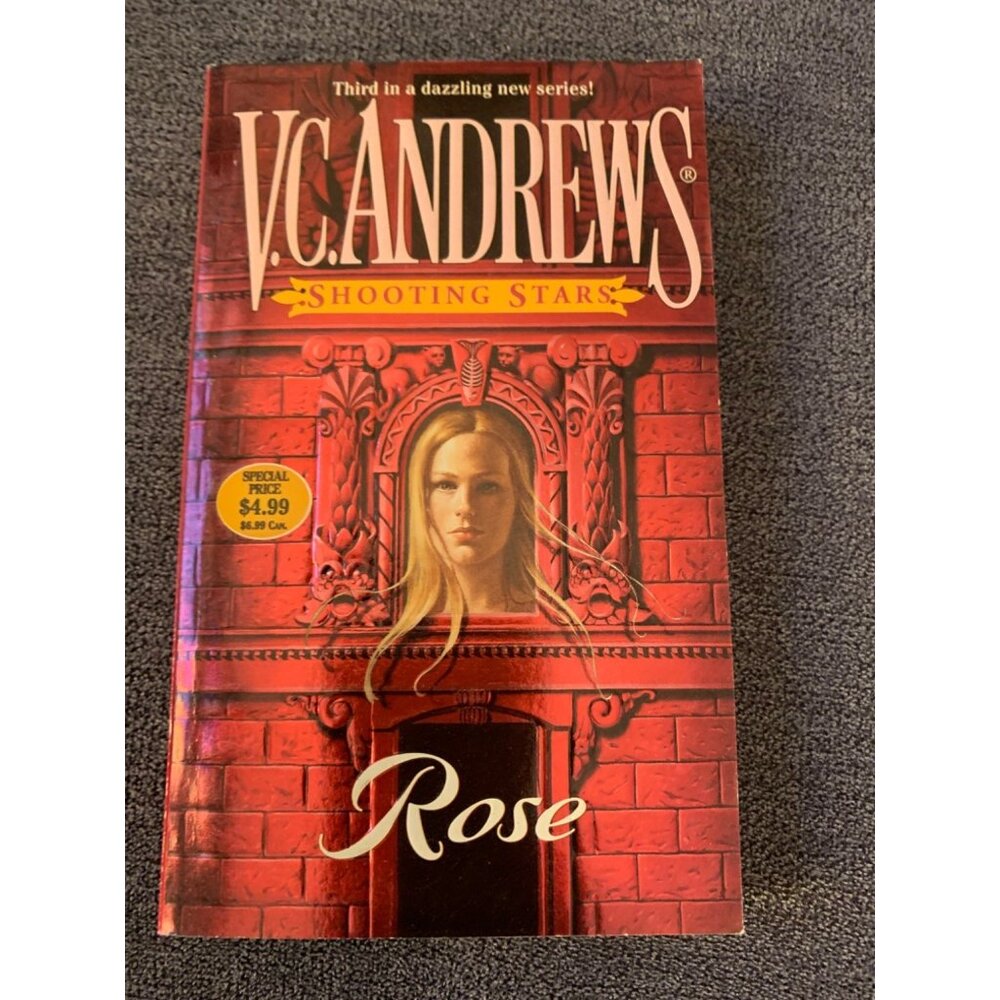 V.C. Andrews "Shooting Stars: Rose" Paperback Book